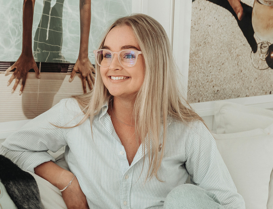 Vienna Blue Light Blocking Glasses | June Fox Eyewear